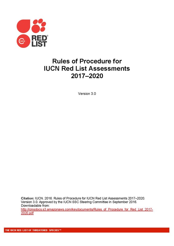 IUCN Red List of Species